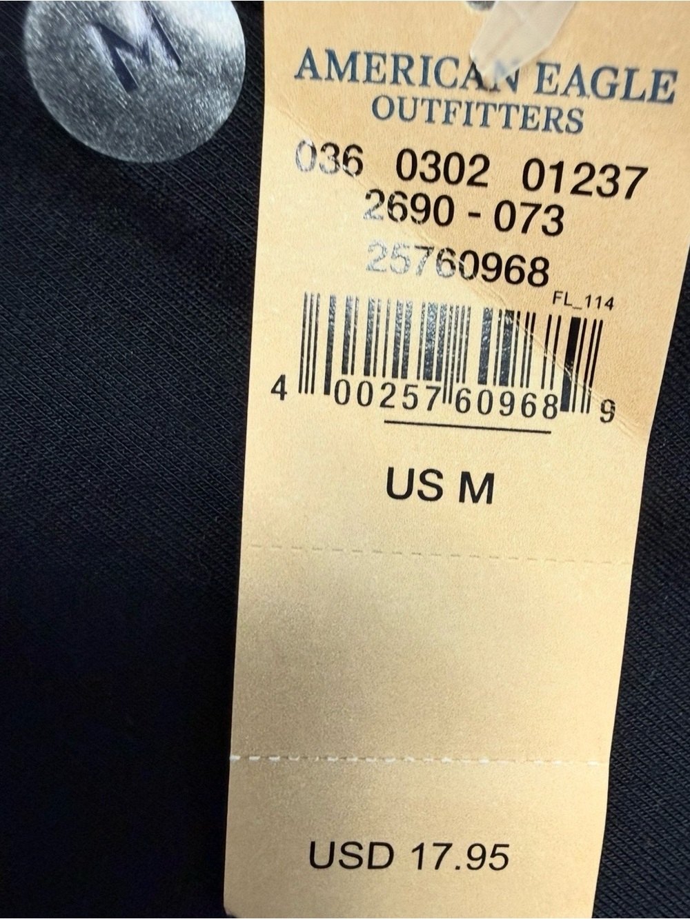 NWT American Eagle Outfitters soft and sexy Black Tank Top size medium - Picture 2 of 5